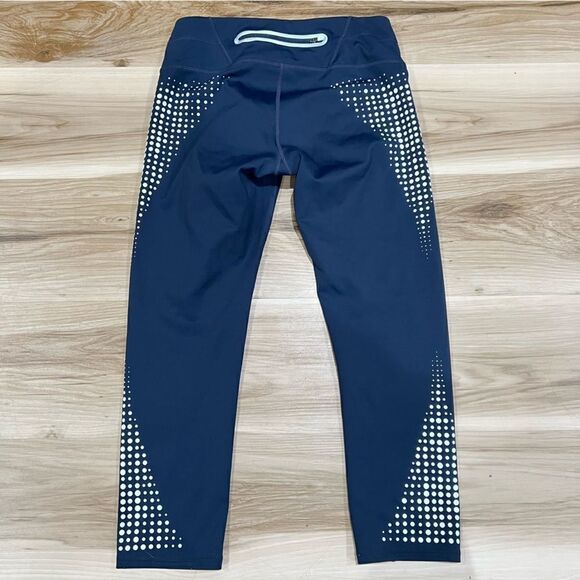 Athleta Gel Dot Sonar Womens Capri Legging Women’s Small - Picture 3 of 5